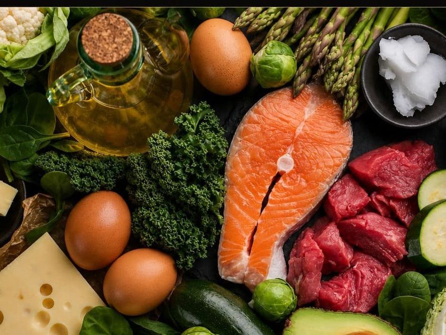 Kosher keto food selection