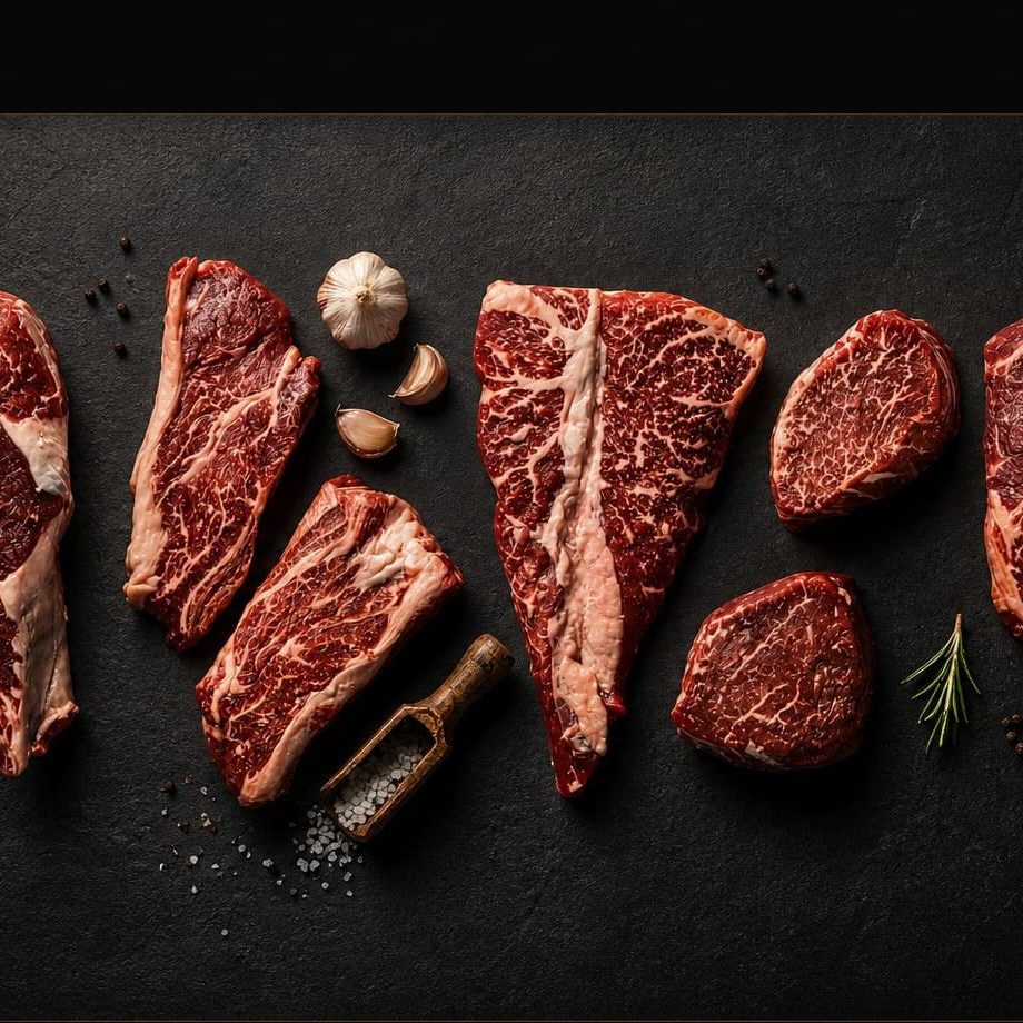 Kosher carnivore beef steak meal